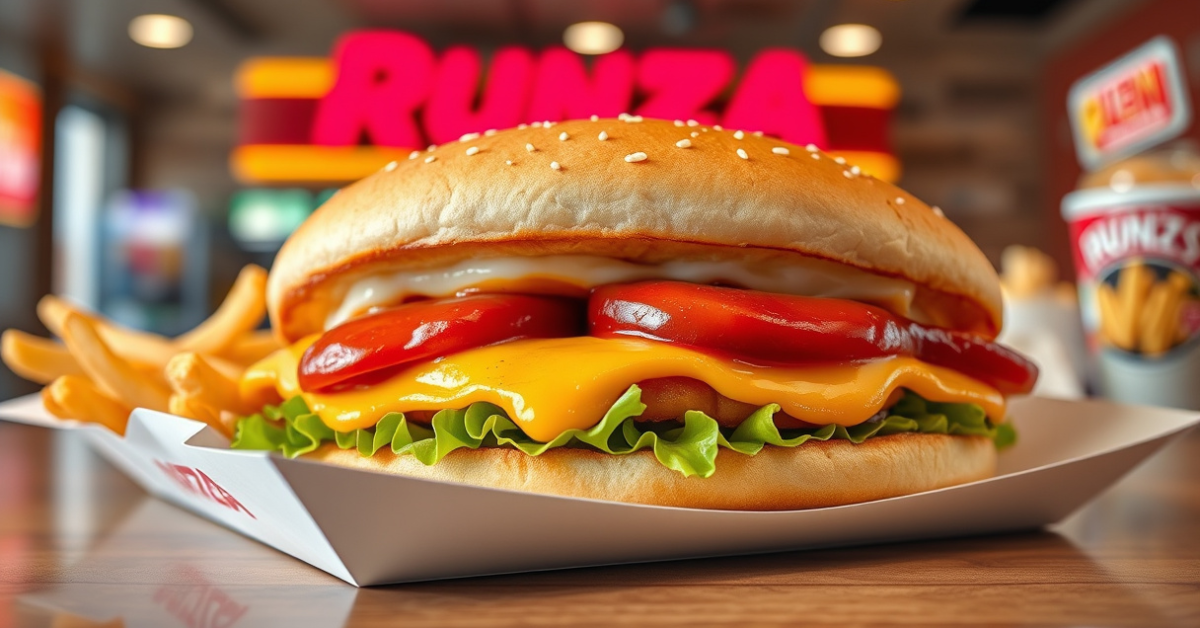 Runza Menu With Prices For 2026