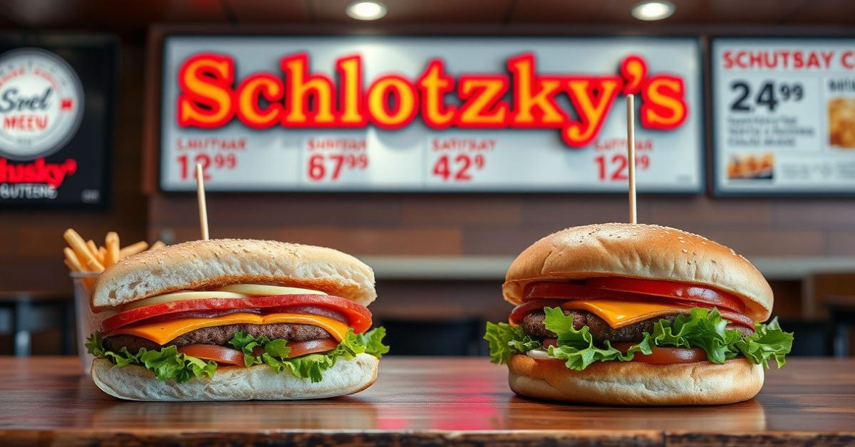 Schlotzsky’s Sandwich Menu With Prices For 2026