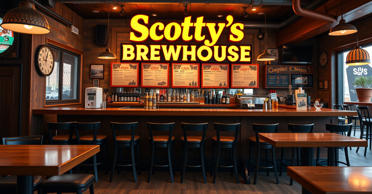 Scotty’s Brewhouse Menu With Prices For 2026