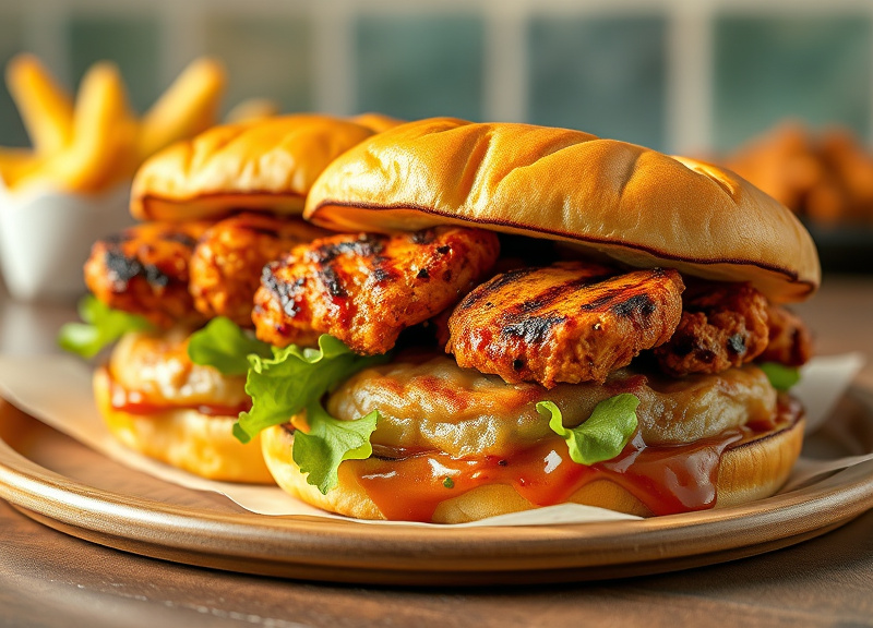 Grilled Chicken Sandwiches & Chicken