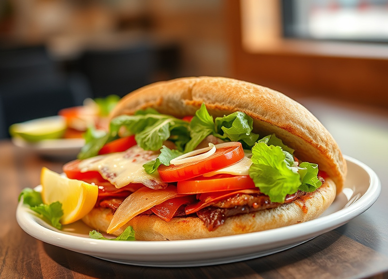Sandwiches, Salads & Desserts